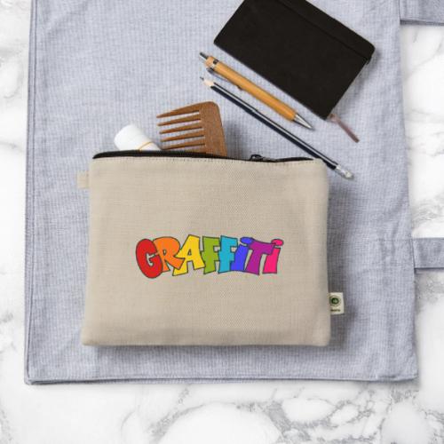Graffiti - Hemp Carry All Pouch