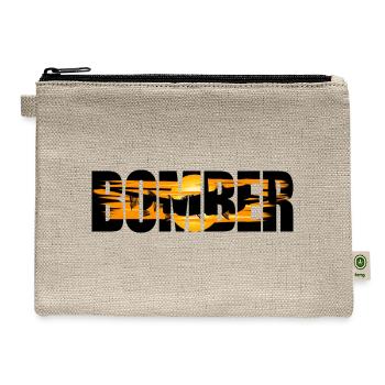Bomber Avro Lancaster - Hemp Carry All Pouch - natural - Front