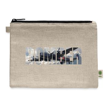 Bomber Avro Lancaster - Hemp Carry All Pouch - natural - Front