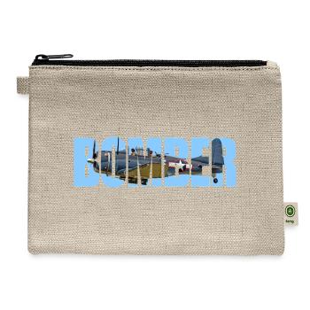 Bomber SBD Dauntless - Hemp Carry All Pouch - natural - Front