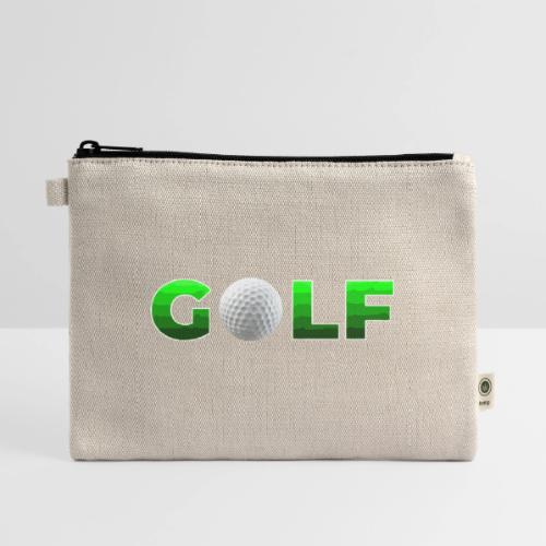 Golf Precision Wordmark - Hemp Carry All Pouch