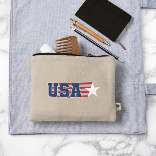 Star Stripe USA - Hemp Carry All Pouch