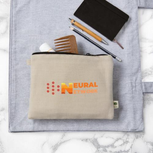 Neural Network: Digital Synapses - Hemp Carry All Pouch