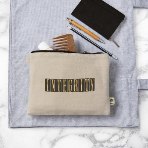 Golden Integrity - Hemp Carry All Pouch