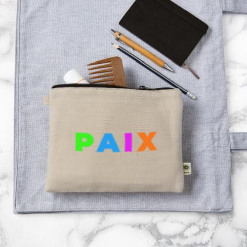 Peace in Colour - Hemp Carry All Pouch