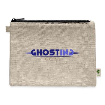 Ghosting Core Neon Emblem - Hemp Carry All Pouch - natural - Front