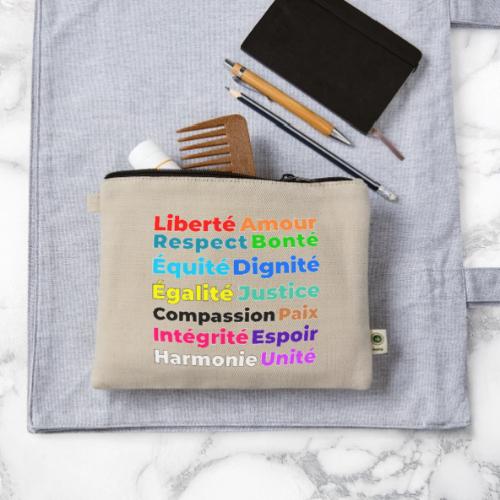 Words of Light - Hemp Carry All Pouch