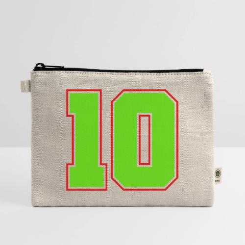 The Magic Number 10 - Hemp Carry All Pouch
