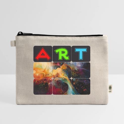 Waves of Art - Hemp Carry All Pouch