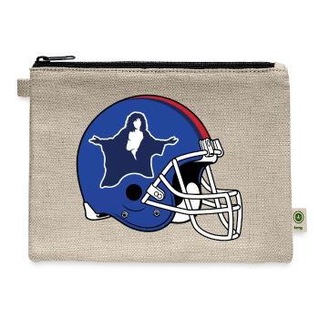 Buffalo Bill Silence Of The Lambs Football Meme - Hemp Carry All Pouch - natural - Front