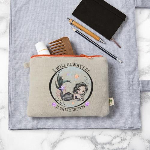 I will always be a salty witch - Hemp Carry All Pouch