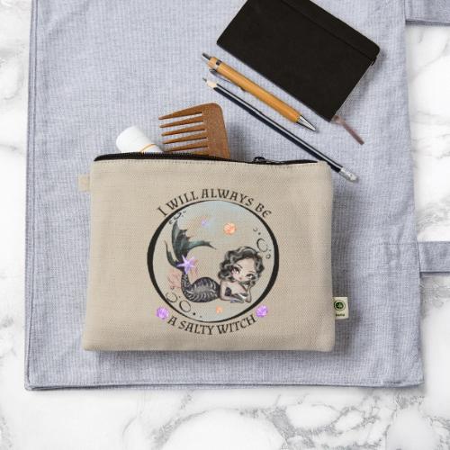 I will always be a salty witch - Hemp Carry All Pouch