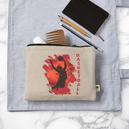 Basketball Soul - Hemp Carry All Pouch