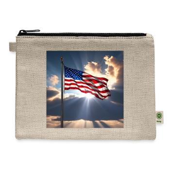 1476541101716727746 - Hemp Carry All Pouch - natural - Front