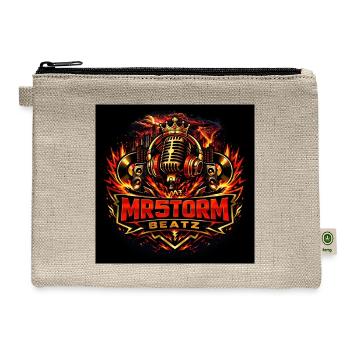 MRStorm Beatz Crowned Microphone - Hemp Carry All Pouch - natural - Front