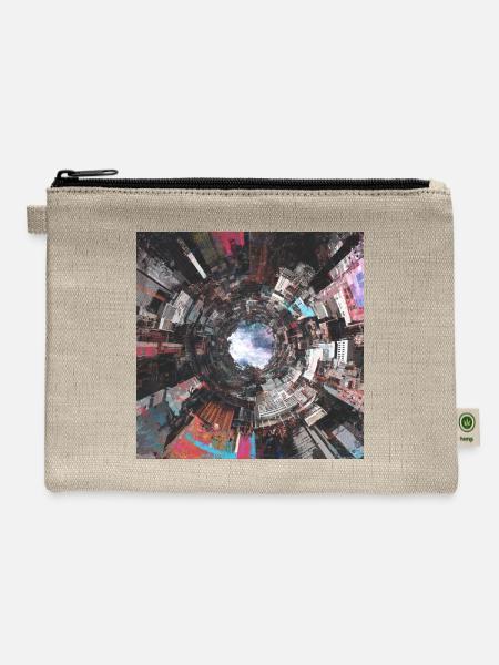 Urban Ring Vortex - Hemp Carry All Pouch - natural