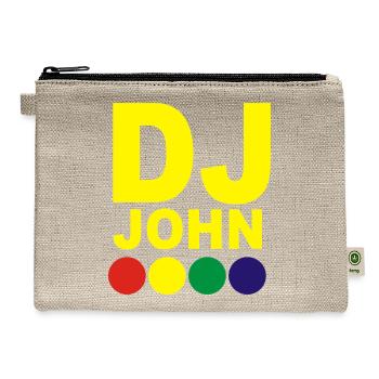DJ John - Hemp Carry All Pouch - natural - Front