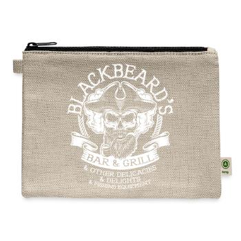 Blackbeard s Bar Grill - Hemp Carry All Pouch - natural - Front