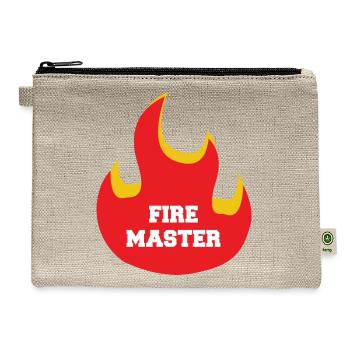 Fire Master - Hemp Carry All Pouch - natural - Front