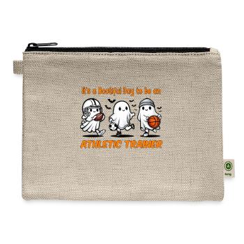 Bootiful Day Athletic Trainer - Hemp Carry All Pouch - natural - Front