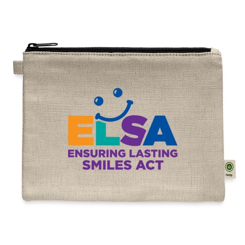 ELSA Logo - Hemp Carry All Pouch