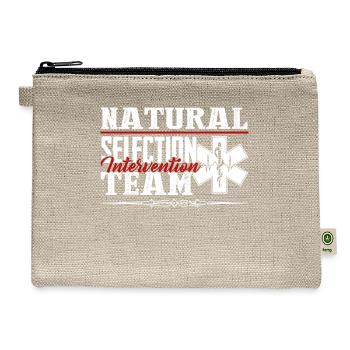 Paramedic Tshirt - Hemp Carry All Pouch - natural - Front