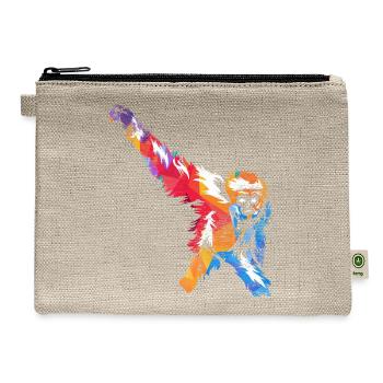 Gibbon Gift - Hemp Carry All Pouch - natural - Front