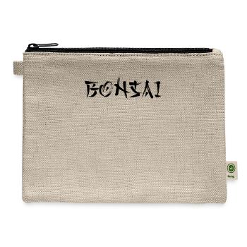Bonsai - Hemp Carry All Pouch - natural - Front