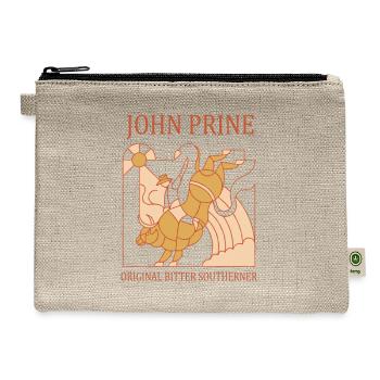 John Prine - Hemp Carry All Pouch - natural - Front