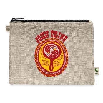 john prine - Hemp Carry All Pouch - natural - Front
