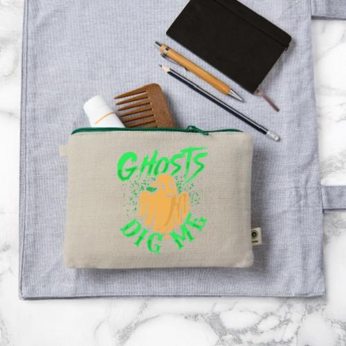 Ghosts Dig Me - Hemp Carry All Pouch