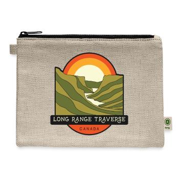 Long Range Traverse – Canada - Hemp Carry All Pouch - natural - Front
