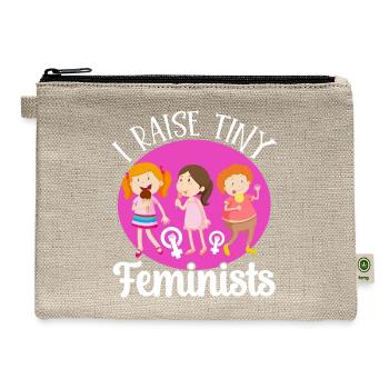 Female Women's Rights Female - Hemp Carry All Pouch - natural - Front