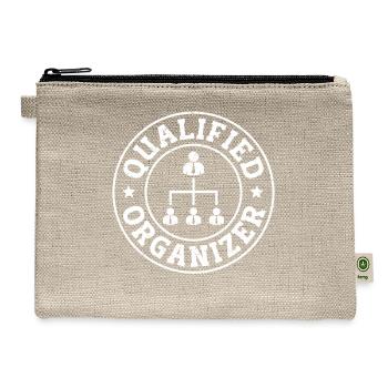 Leadership Organizer - Hemp Carry All Pouch - natural - Front