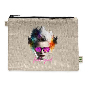 feel good - Hemp Carry All Pouch - natural - Front