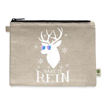 Make It Rein - Hemp Carry All Pouch - natural - Front