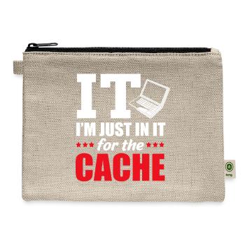 Computer Support Helpdesk Funny It Tech Support - Hemp Carry All Pouch - natural - Front