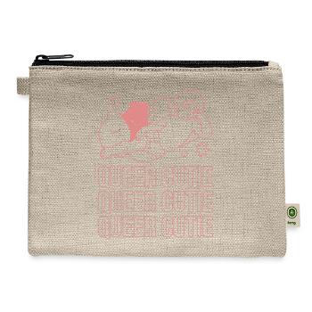 Queer cutie - Hemp Carry All Pouch - natural - Front