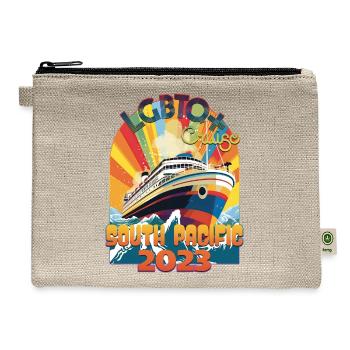 LGBTQ+ South Pacific 2023 - Hemp Carry All Pouch - natural - Front