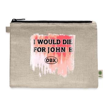 I Would Die For John B Would Die for John B - Hemp Carry All Pouch - natural - Front