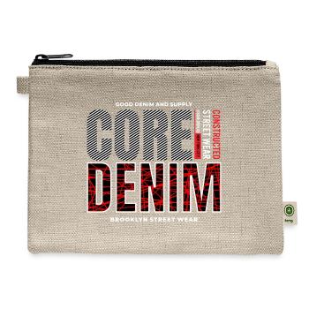 Core denim - Hemp Carry All Pouch - natural - Front