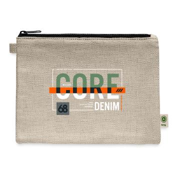 CORE DENIM - Hemp Carry All Pouch - natural - Front
