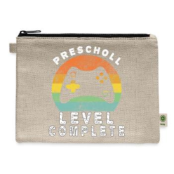 Preschool Level Complete - Hemp Carry All Pouch - natural - Front