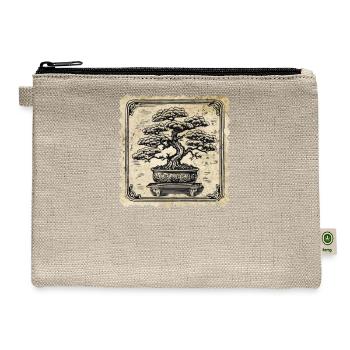 Bonsai tree bonsai-plants accessories Bonsai-pots - Hemp Carry All Pouch - natural - Front