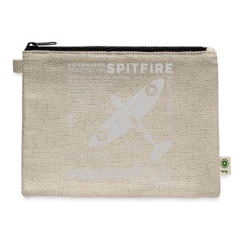 Supermarine Spitfire - Hemp Carry All Pouch - natural - Front