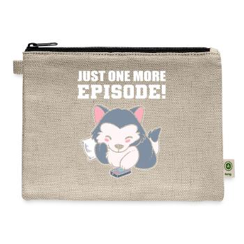 One More Episode Cinephile Gift - Hemp Carry All Pouch - natural - Front