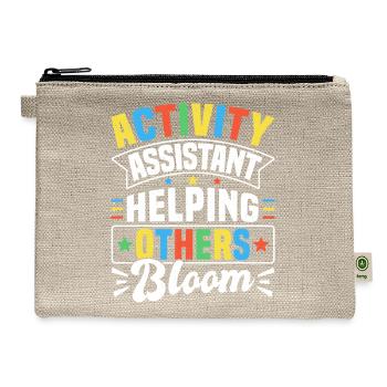 Awesome Activity Director - Hemp Carry All Pouch - natural - Front