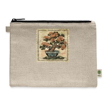 Bonsai tree bonsai-plants bonsai-tools Bonsai-pots - Hemp Carry All Pouch - natural - Front