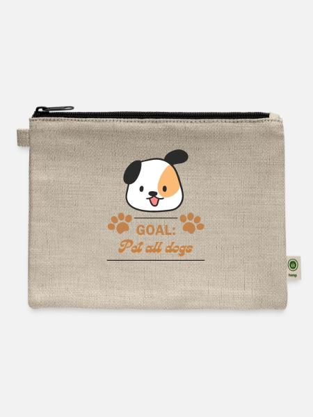 Goal Pet All Dogs - Hemp Carry All Pouch - natural