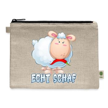 Sheep North German Lamb Shepherd - Hemp Carry All Pouch - natural - Front